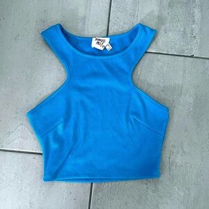 Princess Polly Vibrant Blue Tank Top